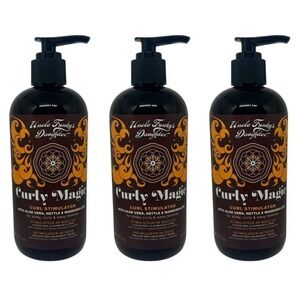 Uncle Funky's Daughter Curly Magic Curl Stimulator 12 oz with Aloe Vera Lot of 3
